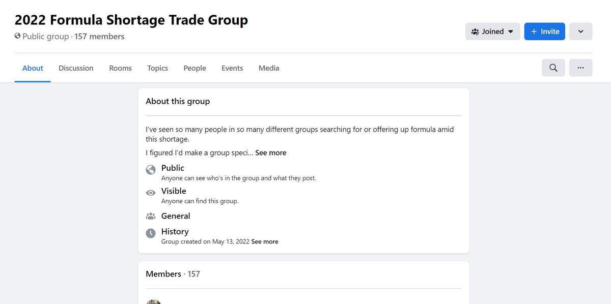 Mom in north Santa Barbara County set up a Facebook group to connect Central Coast parents for formula exchange during the crisis.