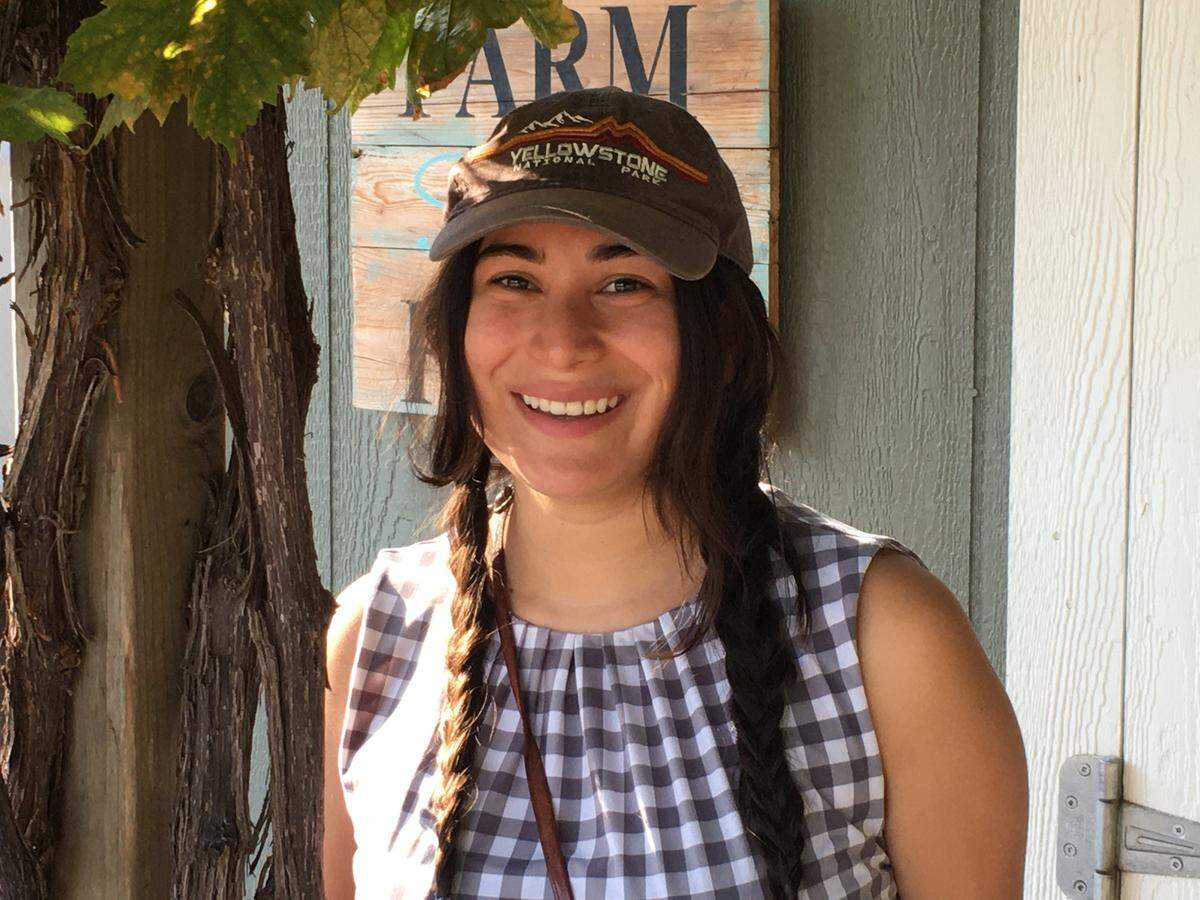 Cal Poly landscape architecture student Nelly Rodriguez is being mentored by retired San Luis Obispo therapist Linda Lewis Griffith.