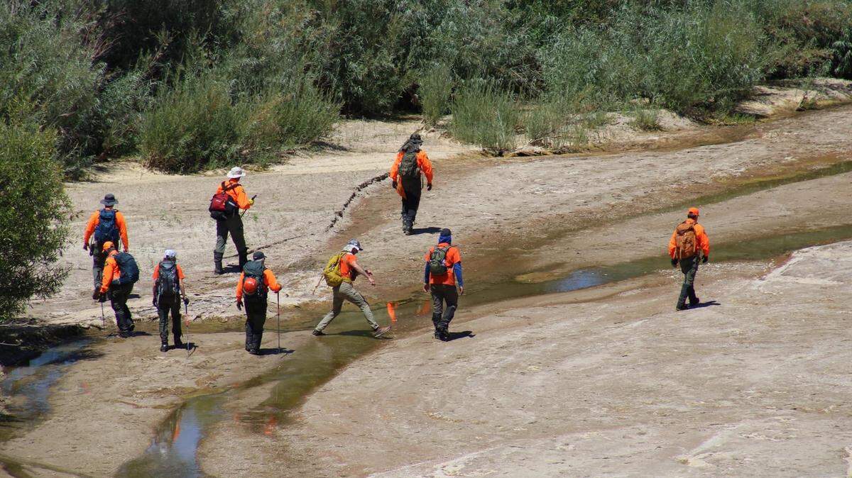 Search and rescue crews from all across the state swept a 6-mile area of the Salinas River on July 8 and 9, 2023, in the latest search for Kyle Doan.