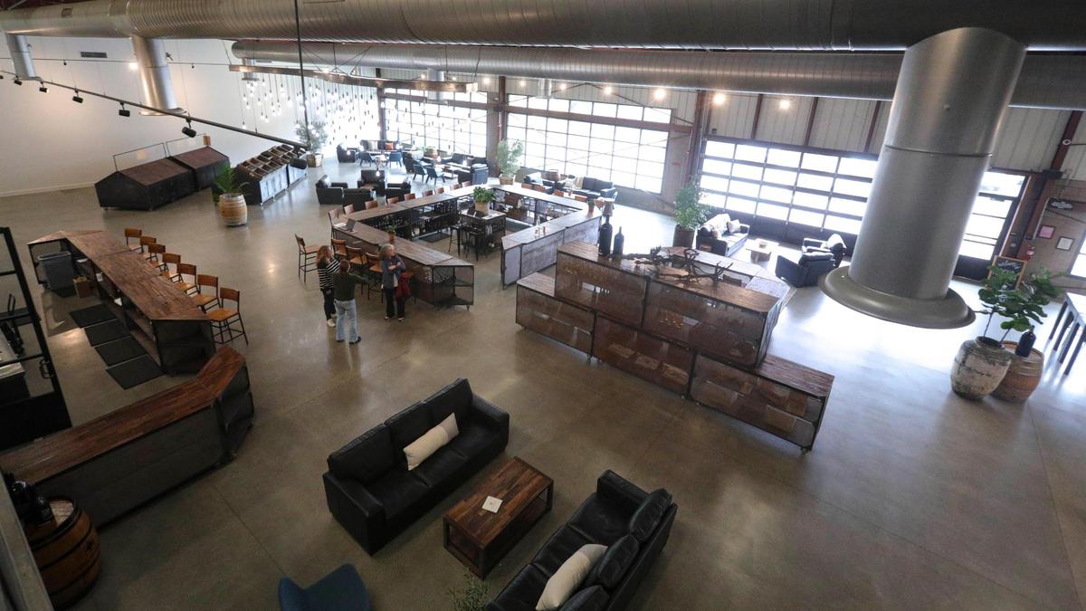 Vina Robles Winery has a new tasting room with flexible layout south of Firestone Brewery in Paso Robles on Feb. 5, 2025.