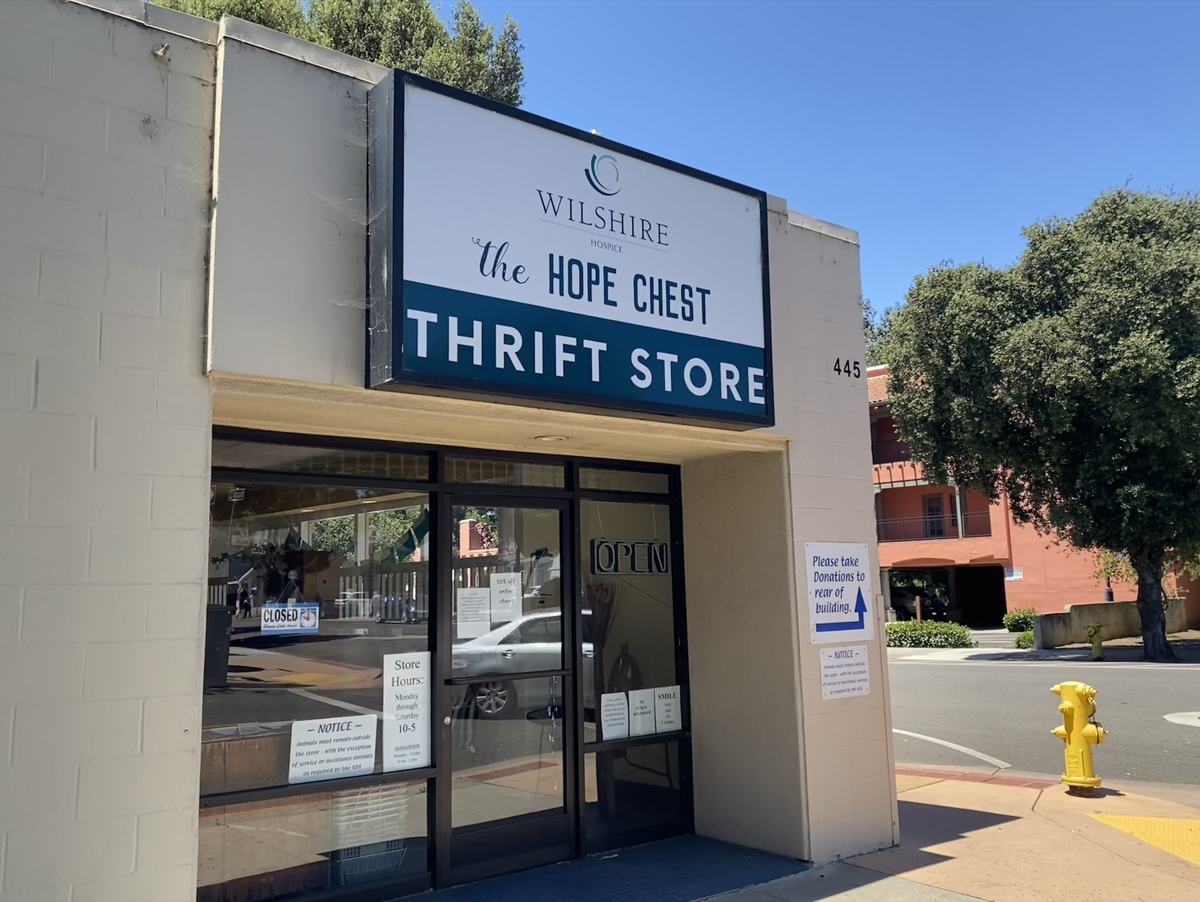 The Hope Chest Thrift Store, owned by Wilshire Hospice, closed its doors on July 11, 2025, after the San Luis Obispo-based hospice care nonprofit shut down due to financial hardship.