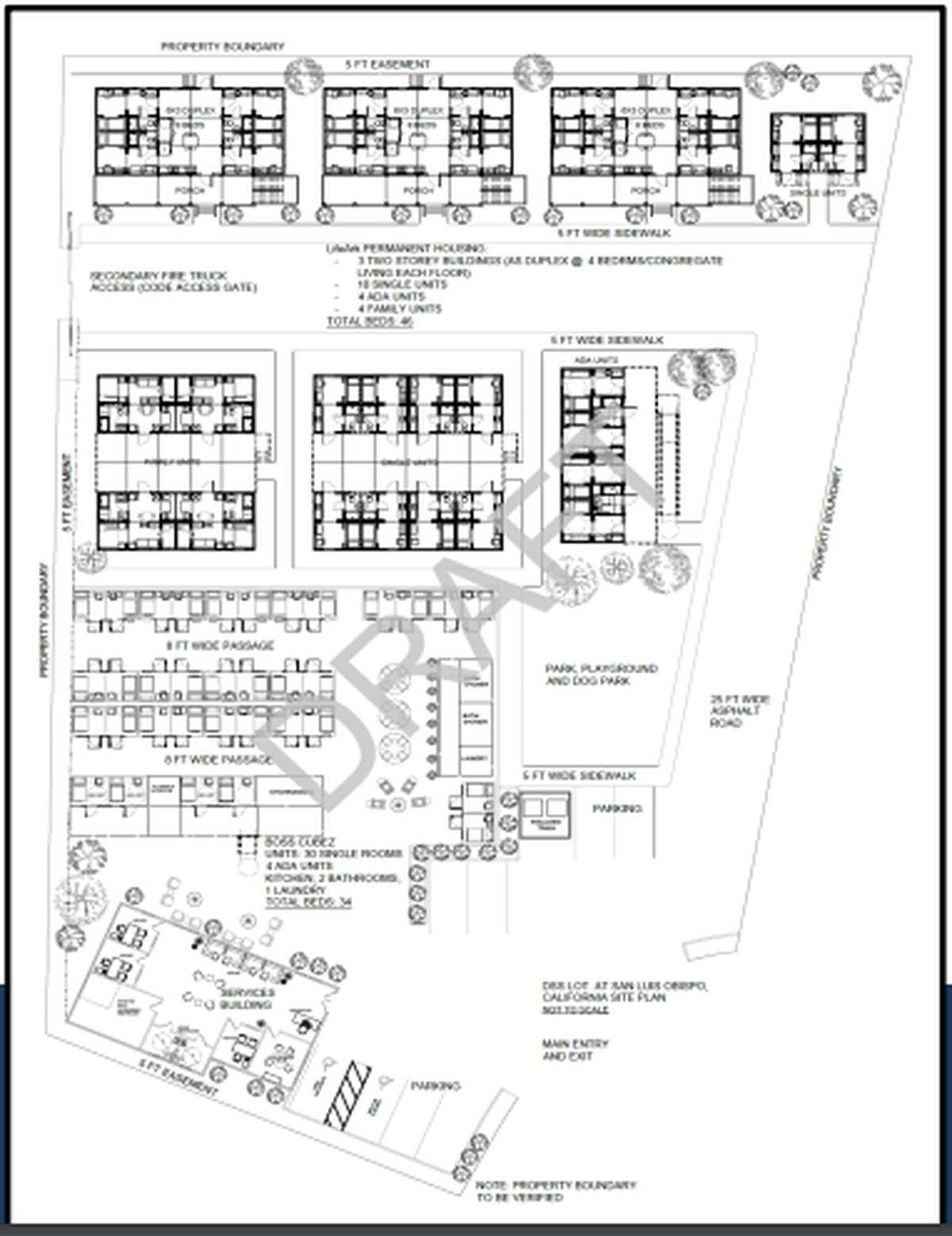 A $13.4 million joint funding application to the Encampment Resolution Program between the county, city of San Luis Obsipo, Good Samaritan Shelter and Dignity Moves to build the “Welcome Home” project could provide 34 interim shelter beds and 46 permanent supportive housing beds provided by LifeArk.