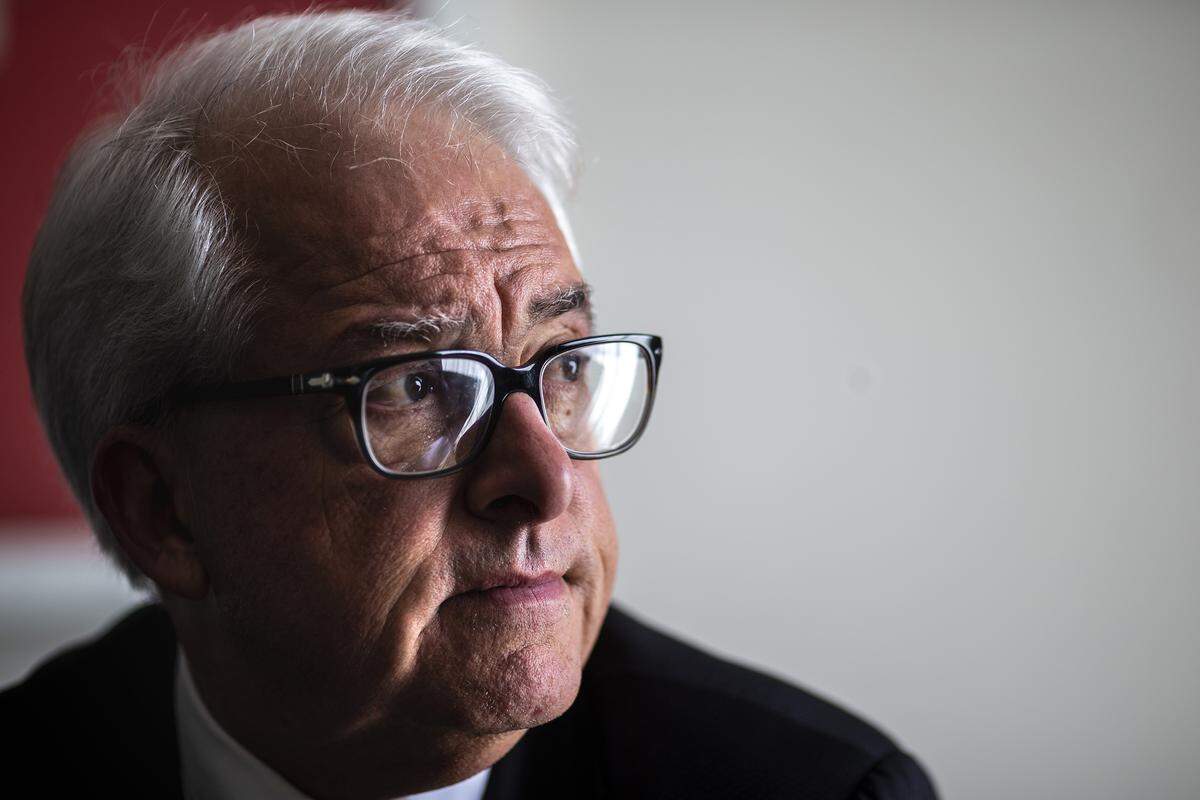 Republican gubernatorial candidate John Cox at the California Republican Party 2018 Convention and Candidate Fair at the Sheraton San Diego Hotel & Marina on May 4, 2018.