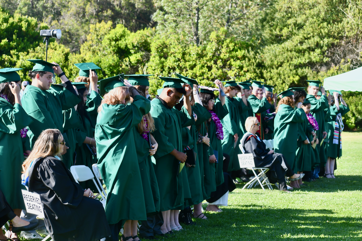 Pacific View Academy held a ceremony for its 44 graduates on June 4, 2024.