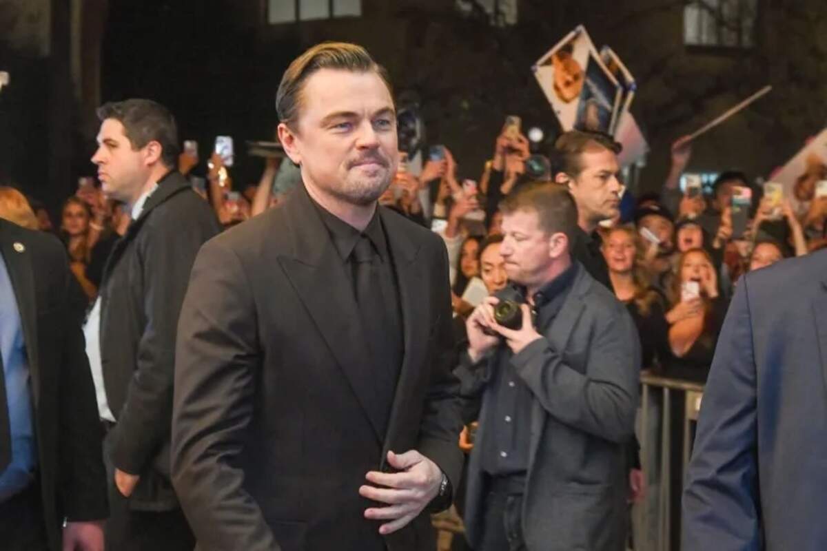 Actor Leonardo DiCaprio on the red carpet Monday night, Feb. 9, 2026, at the Santa Barbara International Film Festival.