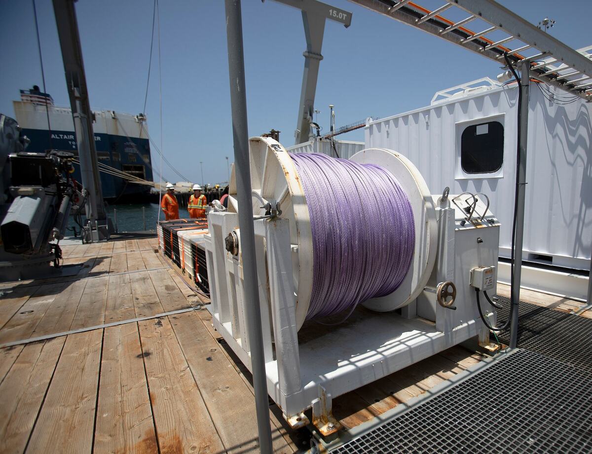 The Go Adventurer will carry scientists and survey equipment to map the seafloor of Golden State Wind’s lease site in the Morro Bay Wind Energy Area from July 2, 2024, through October.