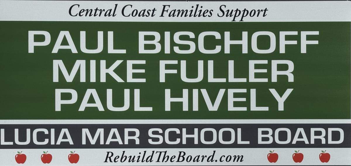 Three challengers hope to unseat longtime incumbents on the Lucia Mar Unified School District Board of Trustees. If they’re successful, they could move the board to the right.