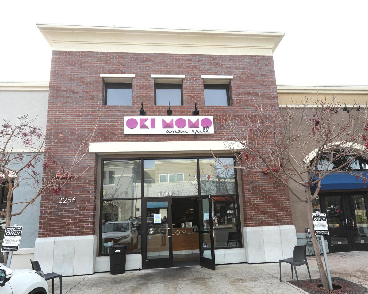 Oki Momo Asian Grill in San Luis Obispo on Jan. 12, 2022. The restaurant has closed its doors indefinitely.