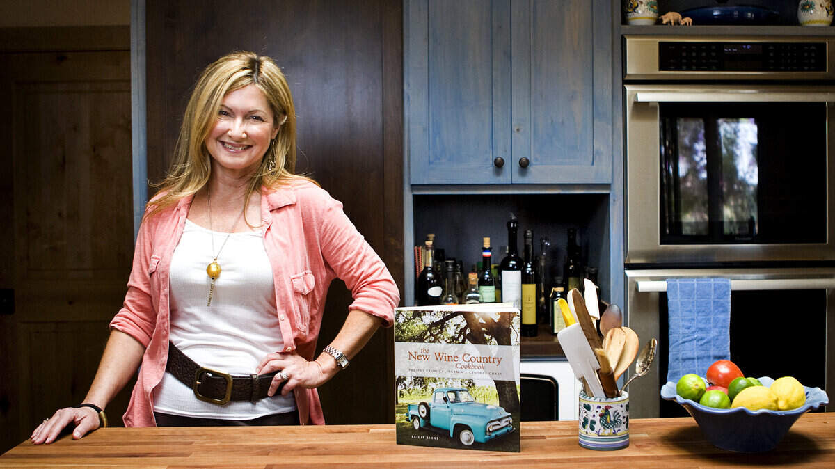 Paso Robles resident Brigit Binns has just released her book ‘The New Wine Country Cookbook: Recipes from California’s Central Coast.’ The cover features a 1955 Ford F-100 truck owned by Curt and Kate Dubost of Dubost Ranch Winery in Paso Robles.