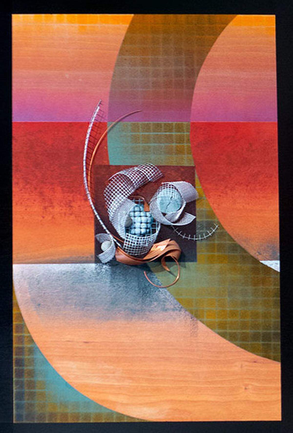 Work of Cambria artist Marshall Lewis.