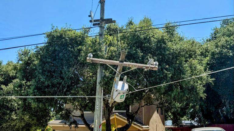 Tree hits power line, knocking out electricity in SLO County town