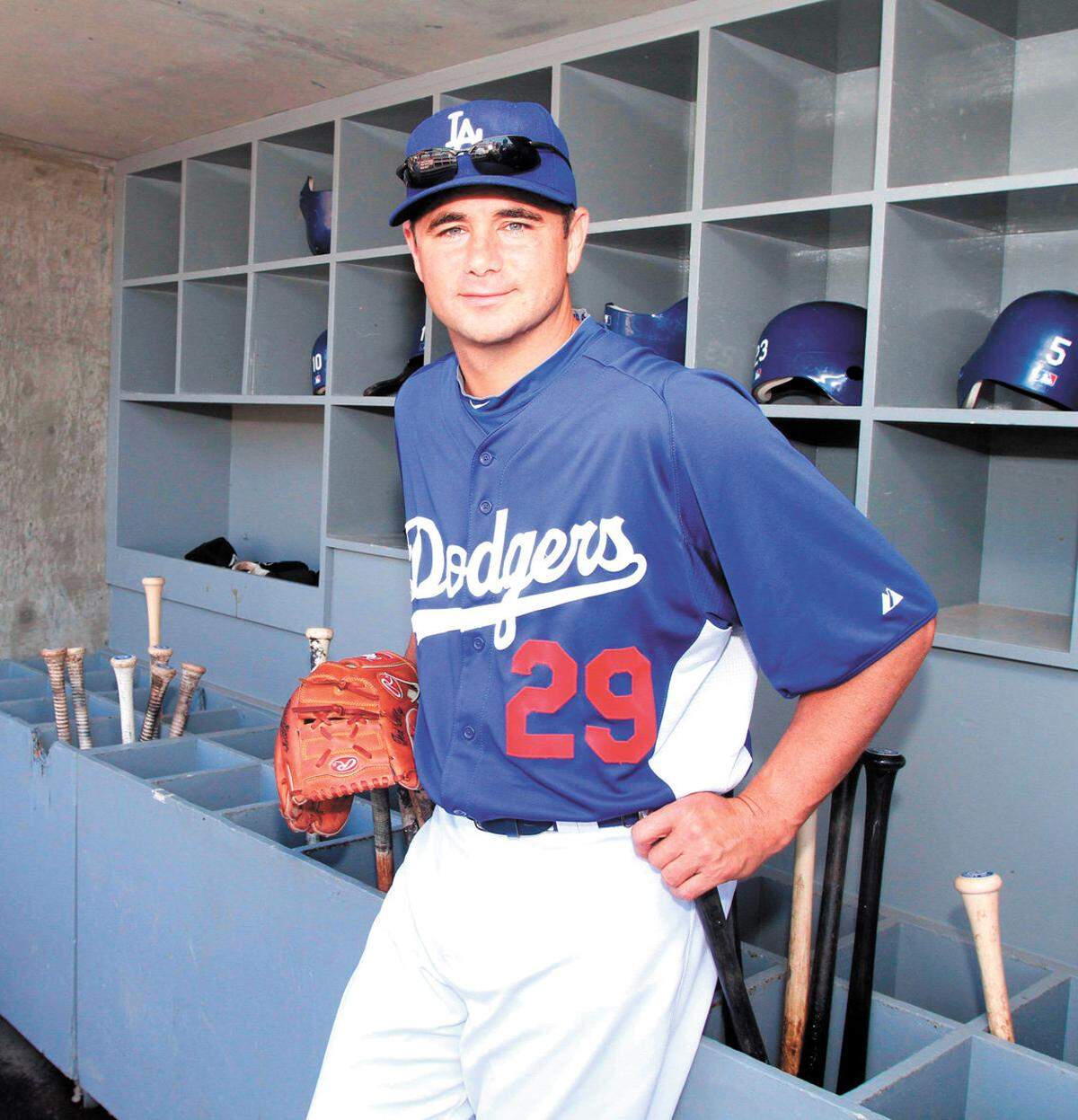 Ted Lilly during his days with the L.A. Dodgers.