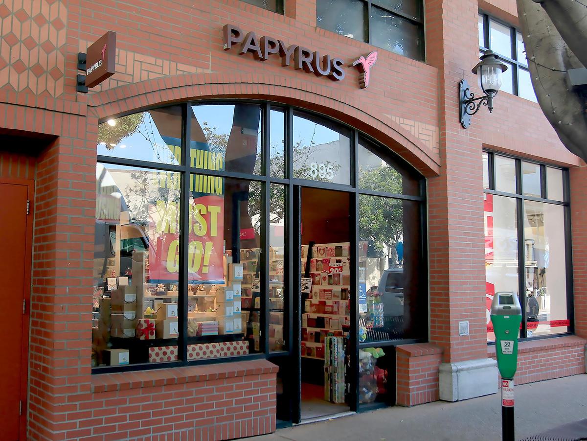 Papyrus closed its store in downtown San Luis Obispo.