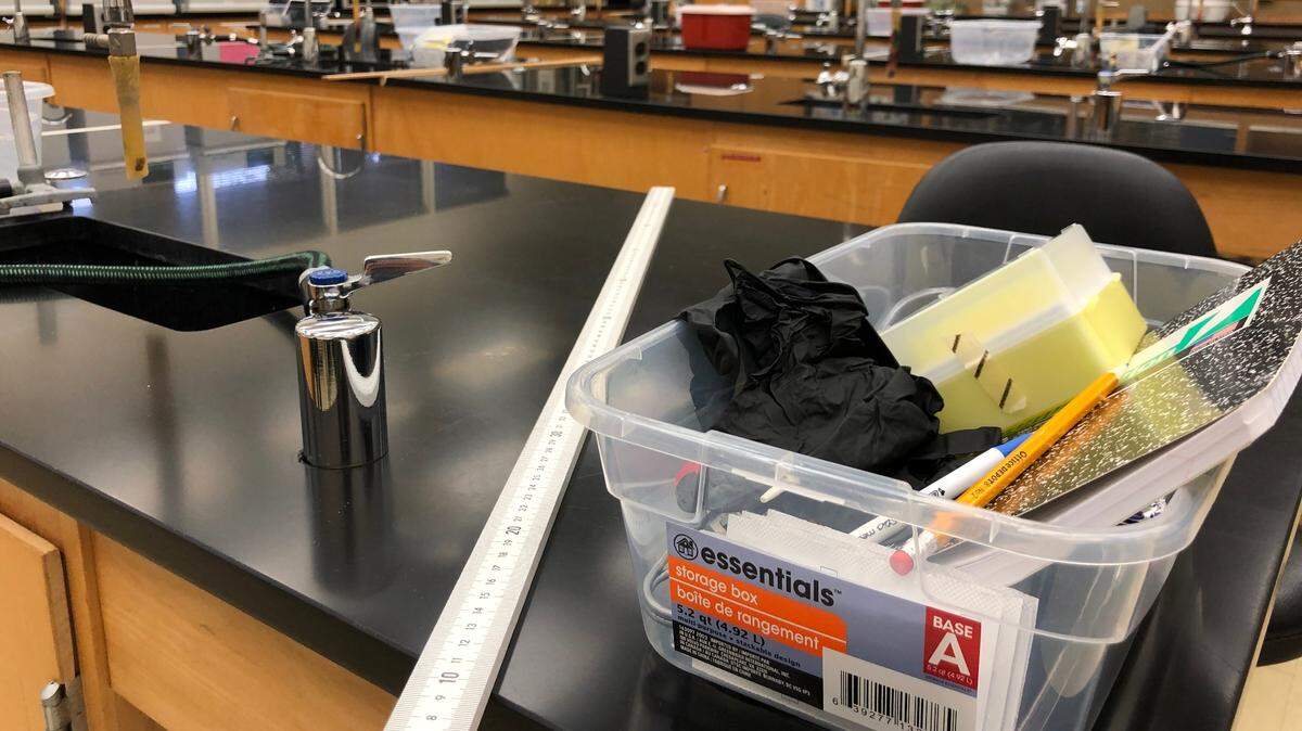 Some students were able to attend in-person classes at Cuesta College this summer with strict protocols to prevent the spread of COVID-19.