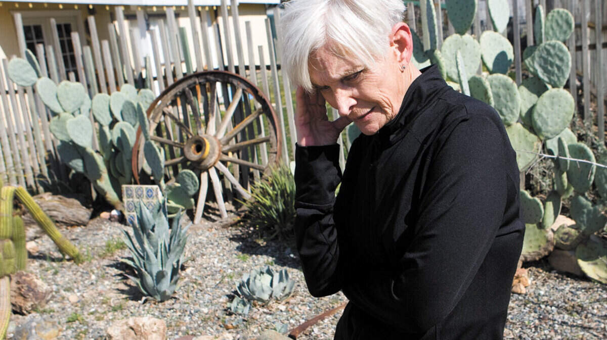 Dianne Jackson conserves water and grows cactuses on her property near Geneseo and Union roads in Paso Robles, but she still had to drill a 500-foot-deeper well when hers went dry at 350 feet — at a cost of $28,000.