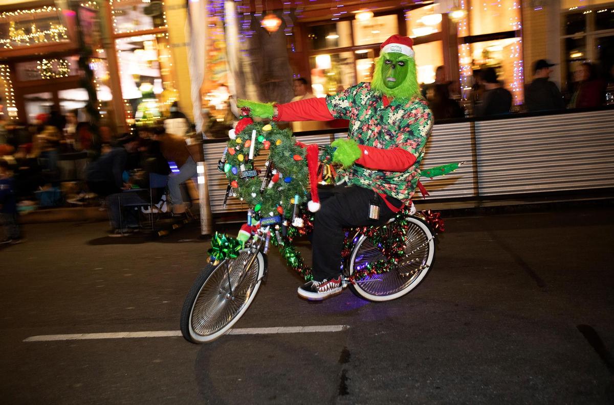 The San Luis Obispo 45th annual Christmas Parade was held downtown on Friday, Dec. 3, 2021.