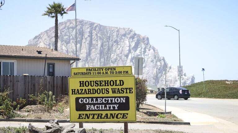 SLO County beach town to lose hazardous waste facility. Where to take toxic trash