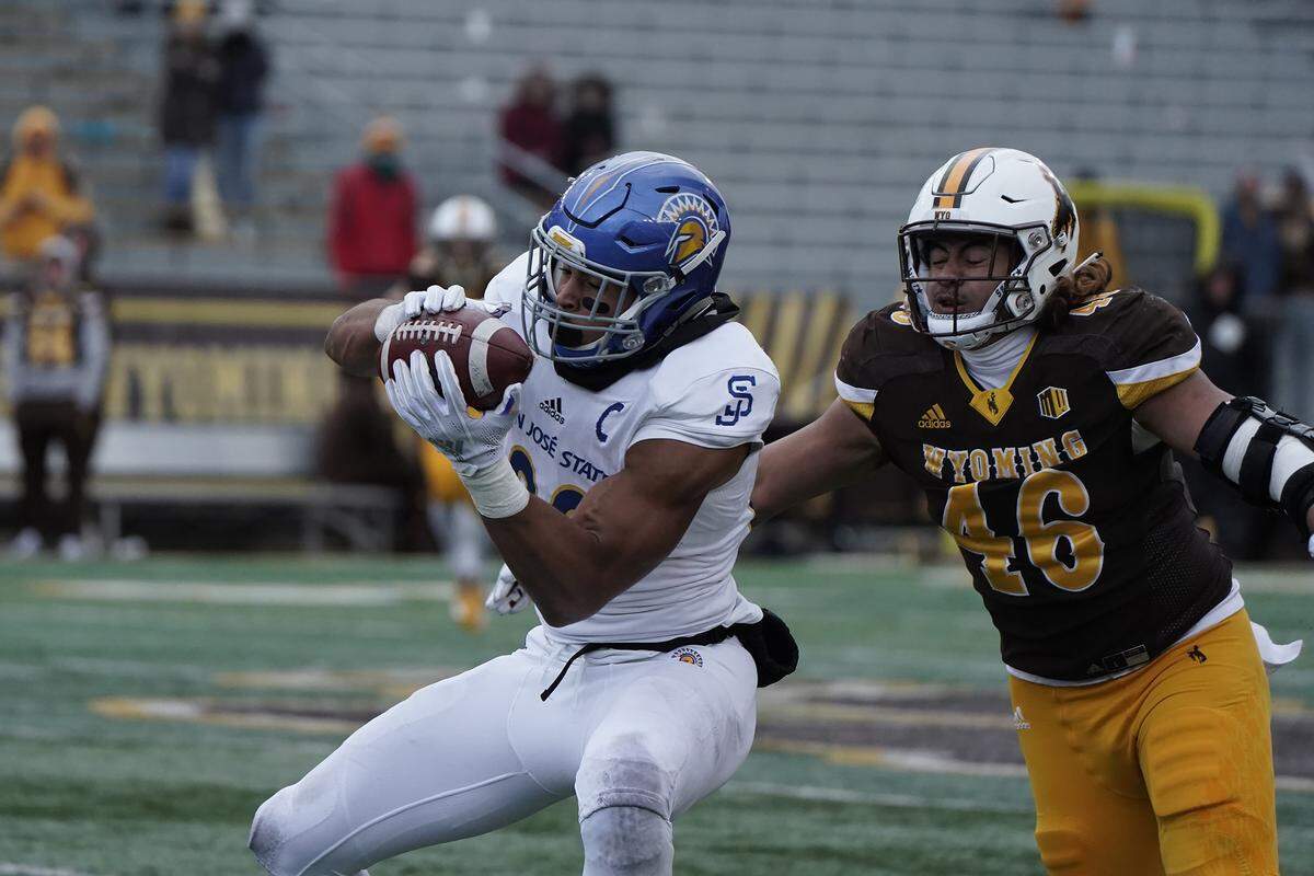 Former Paso Robles High School star and San Jose State tight end Josh Oliver was taken Friday by the Jacksonville Jaguars in the third round of the NFL Draft.