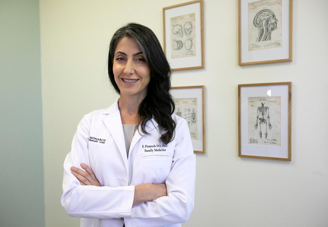 Family medicine practitioner Dr. Farna Pirayesh has lived on the Central Coast for a decade since 2014​. She now operates a membership care practice in San Luis Obispo that relies on fixed fees rather than taking patients’ insurance.
