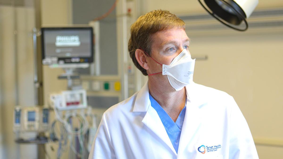 Dr. Ross Michel, medical director of the Sierra Vista Regional Medical Center intensive care unit, is working to manage a dramatic increase in the number of COVID-19 patients needing critical care.