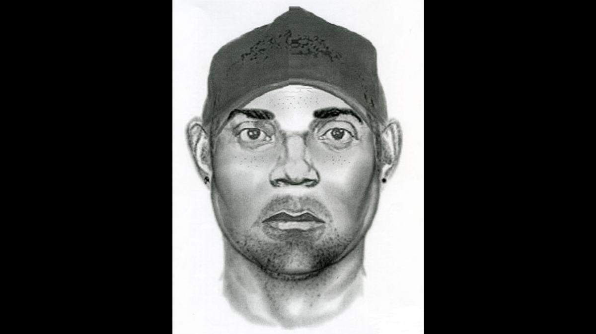 Santa Maria police are looking for a suspect described as a Hispanic male adult, 5-foot-8 with a medium build. He was last seen wearing a black hat, black jacket, blue jeans and dark colored boots.
