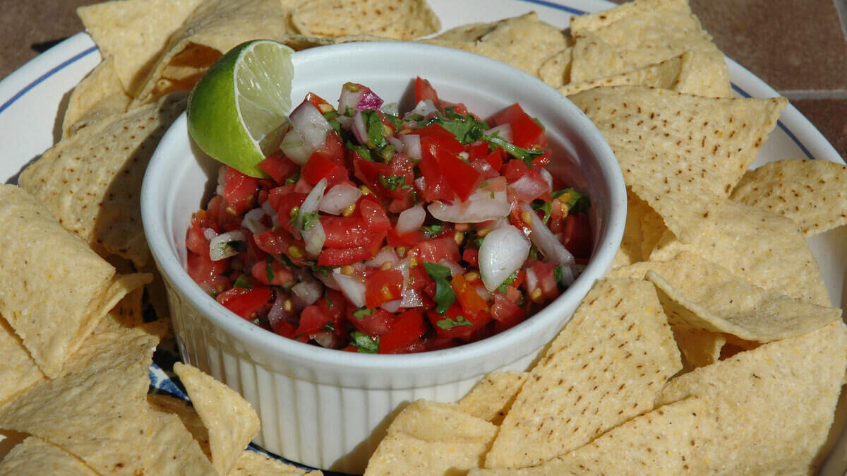 Pico de gallo at Pepper Creek Family Farms in Arroyo Grande.