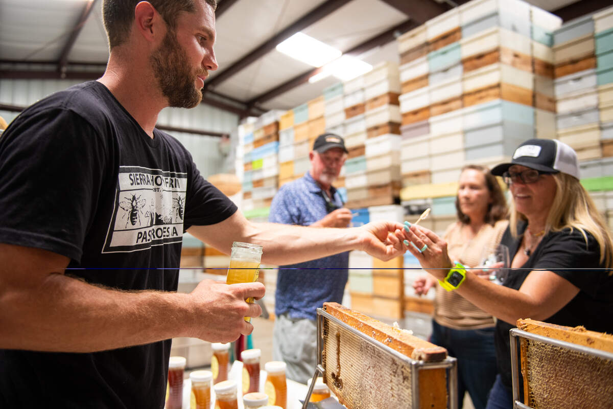 Sierra Honey Farm will offer tours and honey extracting demonstrations.