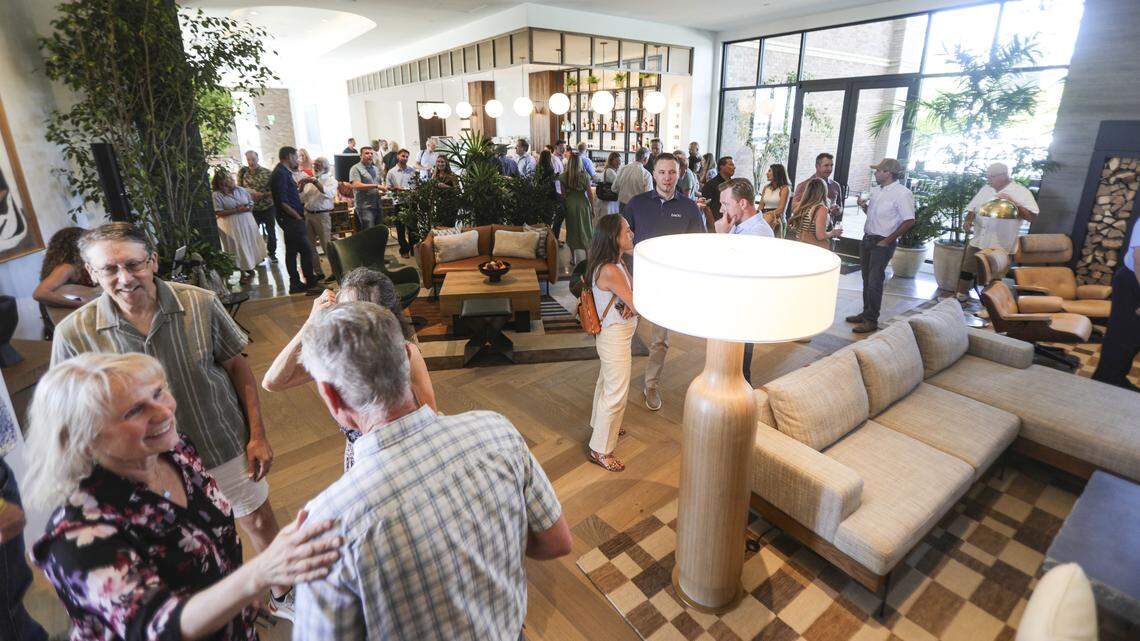 Ava Hotel in Paso Robles had a ribbon cutting and showed off their 151 rooms, rooftop bar and saltwater pool seen here on Aug. 20, 2025.
