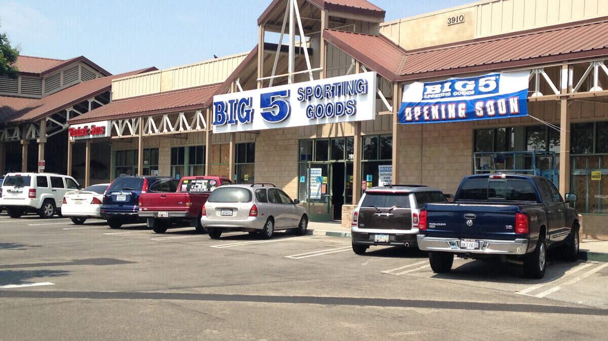 San Luis Obispo's Big 5 Sporting Goods store is moving from the Madonna Plaza to the Marigold Center.