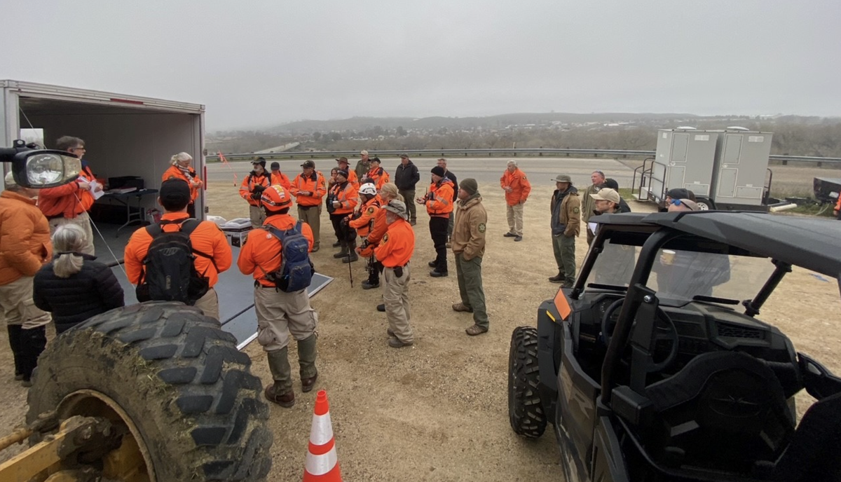 The San Luis Obispo County Sheriff’s Office resumed the search for Kyle Doan on Jan. 28, 2023, north of the River Road Bridge near San Miguel.