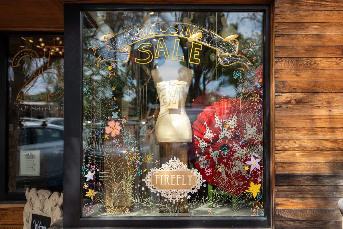 Firefly, a longtime downtown Paso Robles jewelry and apparel store, announced its closure, pictured here Friday, March 13, 2026.