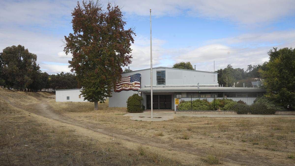 The Atascadero Armory was dedicated Jan. 2, 1952 and has been both a depot for the California National Guard and the site of numerous community events. A new state law allows California to transfer, exchange, or sell this property and others. Seen here on Oct 15 2025.