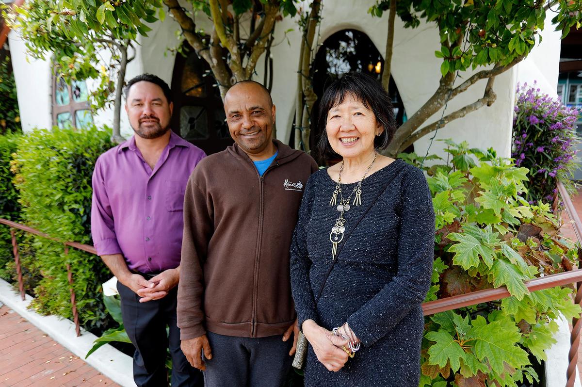 Robin’s in Cambria is celebrating its 40th anniversary. The sons of Robin’s owner Shanny Covey help with the award-winning restaurant, From left Jai, Roberto and Shanny Covey.