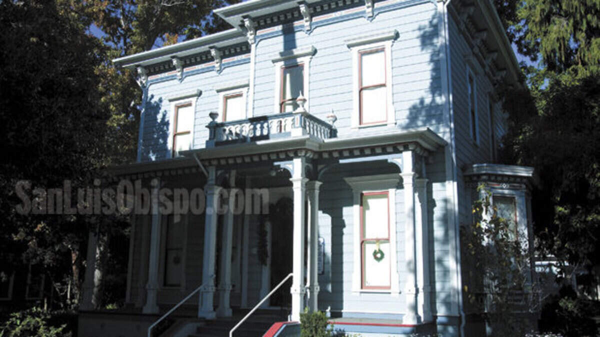 The historic Jack house in San Luis Obispo was built in the 1880s for the land developer/rancher and his family.
David Middlecamp 11-30-2011