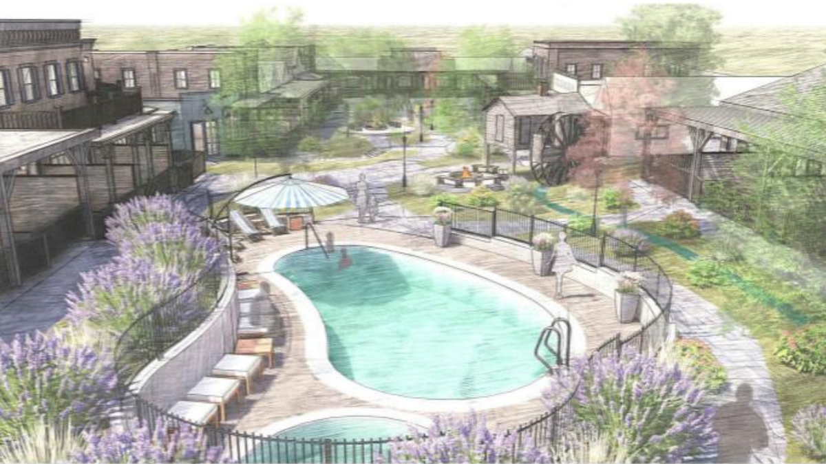 Applicant Dirk Winter’s proposed 60-room Templeton Inn project was approved by the San Luis Obispo County Planning Commission on Thursday, March 12, 2026. It features 10 buildings and a swimming pool.