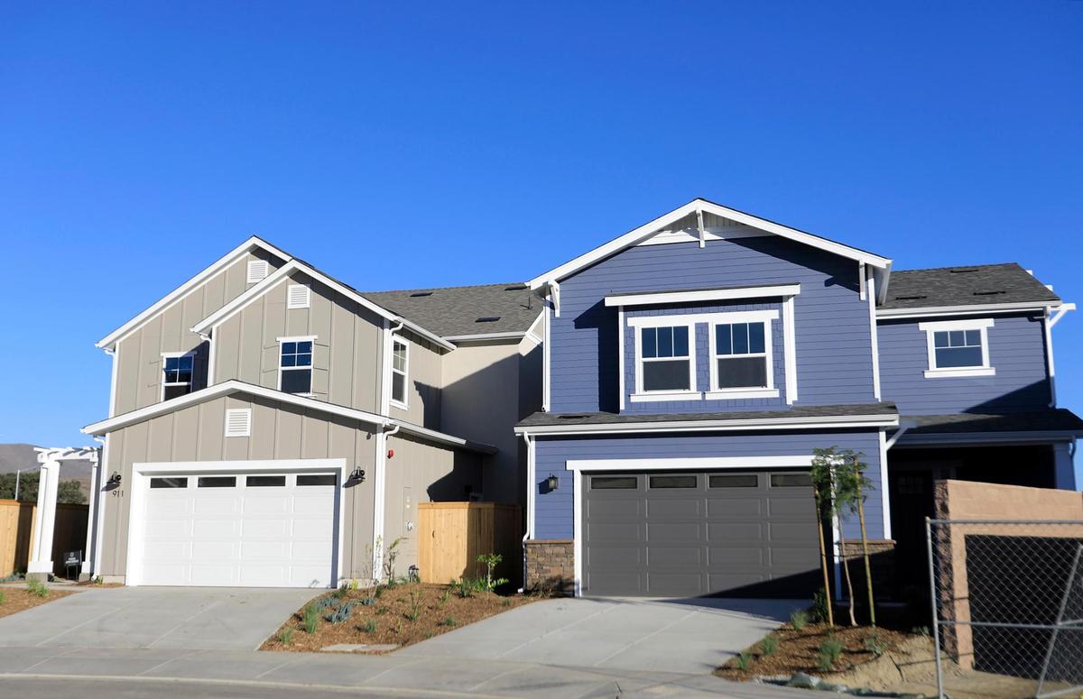 The SLO City Council recommended pursuing new policy on Tuesday that would encourage affordable housing. This image shows new housing at San Luis Ranch, which wouldn’t be subject to a new affordable housing ordinance update.