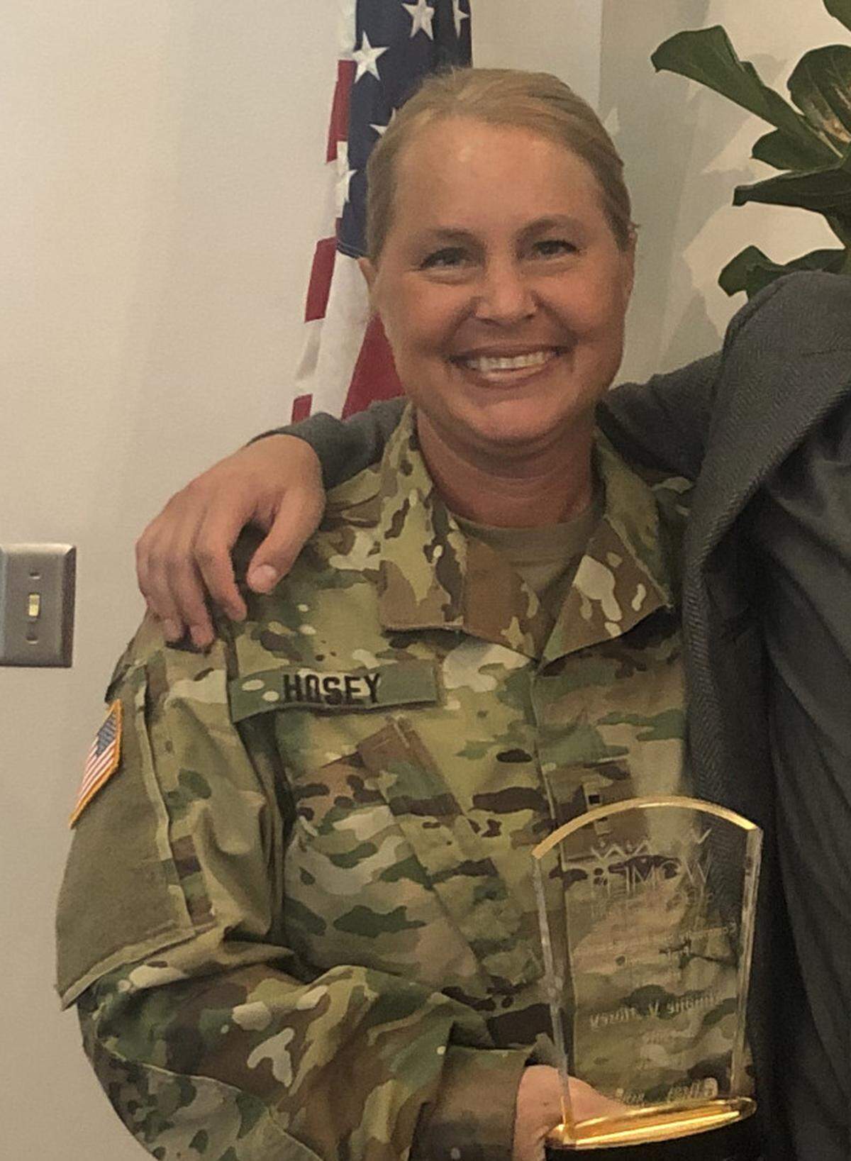 Chief Warrant Officer Simone Hosey has filed a lawsuit against the former commander of Grizzly Youth Academy, Lt. Francisco Flores, alleging sexual harassment.
