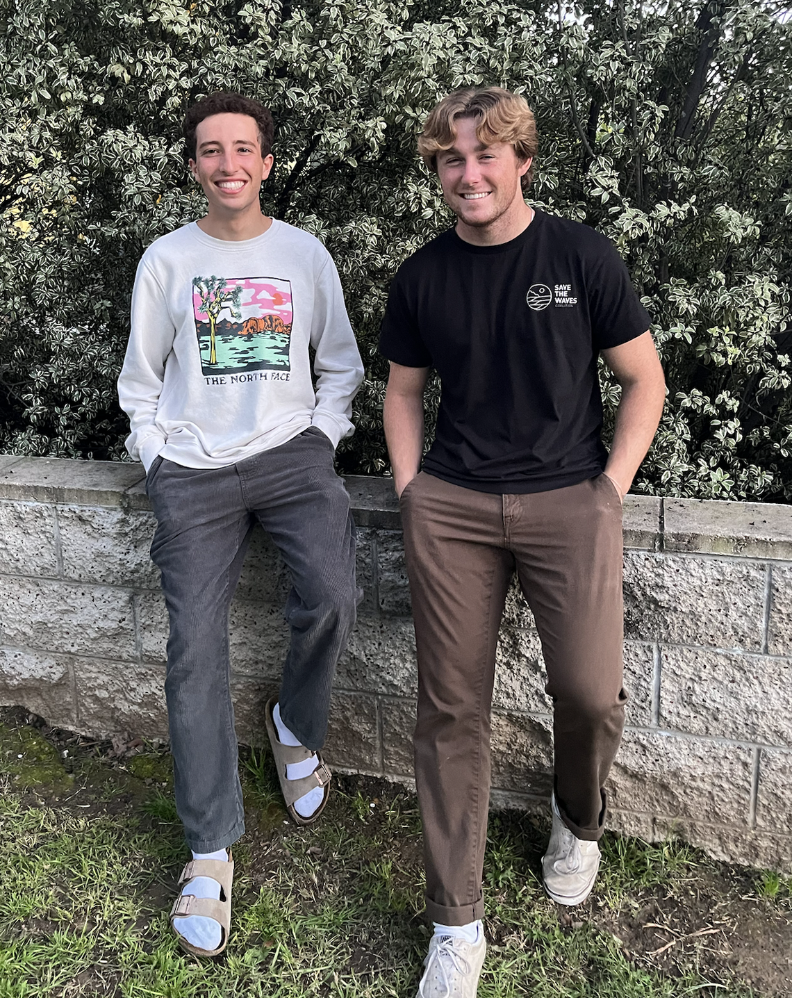 Cal Poly students Chris Katwan, left, and Myles Biggs launched an app for incoming students to find roommates. The app lets students personalize and filter for ideal bunk mates, offering an alternative to Instagram or Facebook groups.