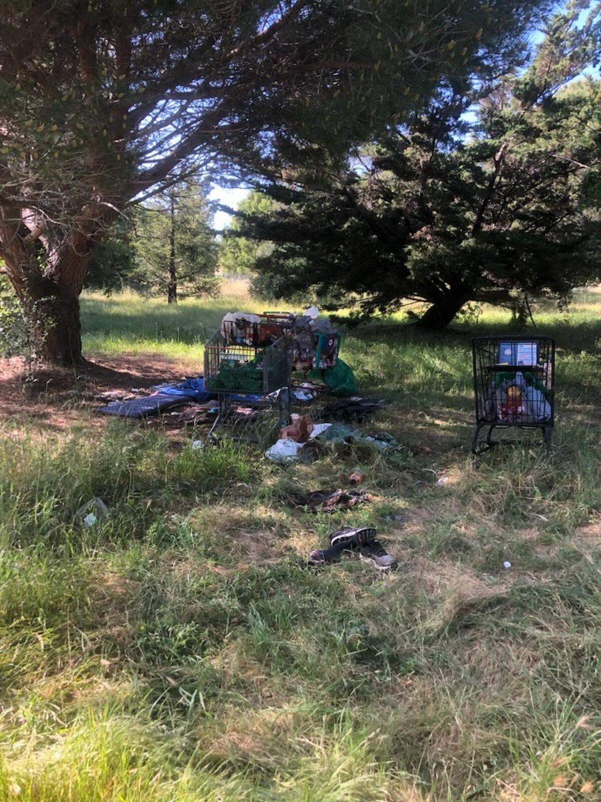 Sheryl Glidden, a lifelong resident of San Luis Obispo County, died while homeless April 30, 2024. Glidden was found on a Laguna Lake trail by San Luis Obispo resident Brett Cross, who attended San Luis Obispo High School with Glidden. He took photos of her campsite prior to her death.