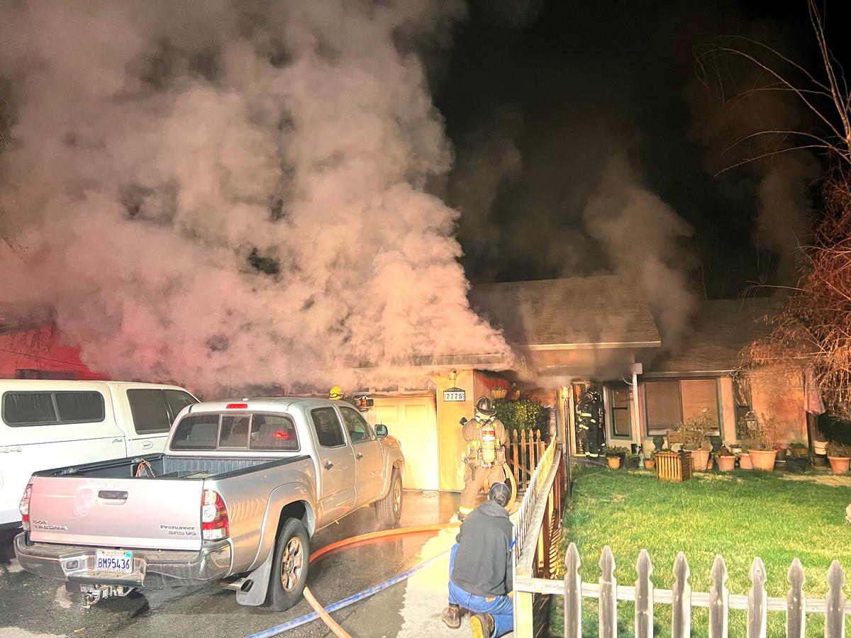 Atascadero Fire and Emergency Services responded to a residential structure fire at 7775 Yesal Ave. on March 5, 2022, at 12:24 a.m.