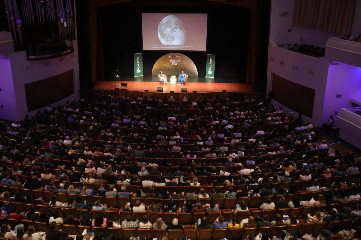 NASA astronaut Victor J. Glover was pilot of NASA's Artemis II mission to the moon in April 2026. The Cal Poly graduate spoke at the PAC on June 16, 2026.