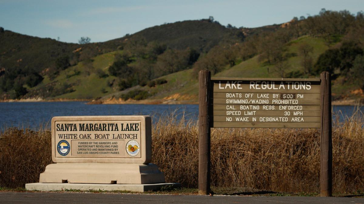 Santa Margarita Lake is at 86 percent of its capacity following a series of storms.