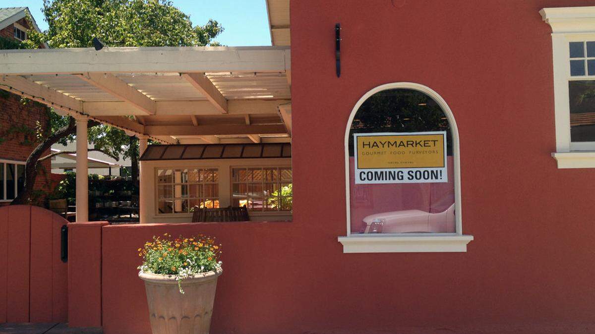 Haymarket Gourmet Food Purveyors is set to open this summer at the corner of Pine and 11th streets in downtown Paso Robles.