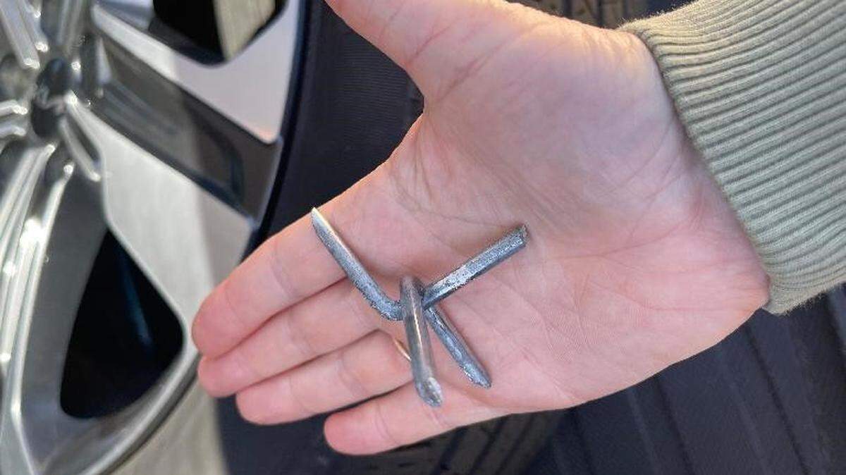 Spikes known as caltrops were found on the roads of San Luis Obispo after plaguing the streets of Paso Robles for over a month. August 7, 2025