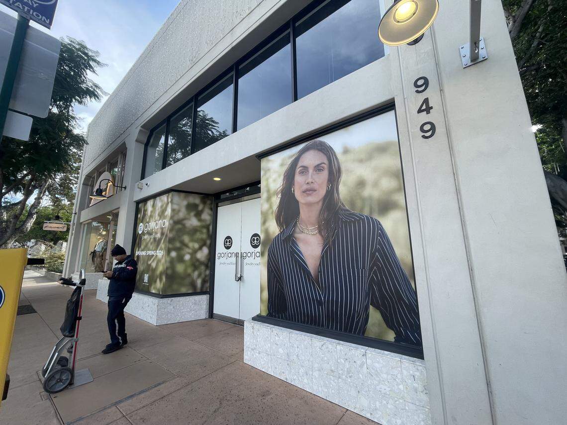 Jewelry chain Gorjana is expected to open in the former Bluemercury spot at 949 Higuera St. in downtown San Luis Obispo in spring 2026.