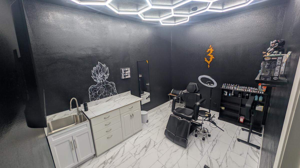 3Left Studio in Cambria launches with a grand opening reception, with raffle tickets for a couple of tattooing sessions, on the afternoon of May 17, 2026.