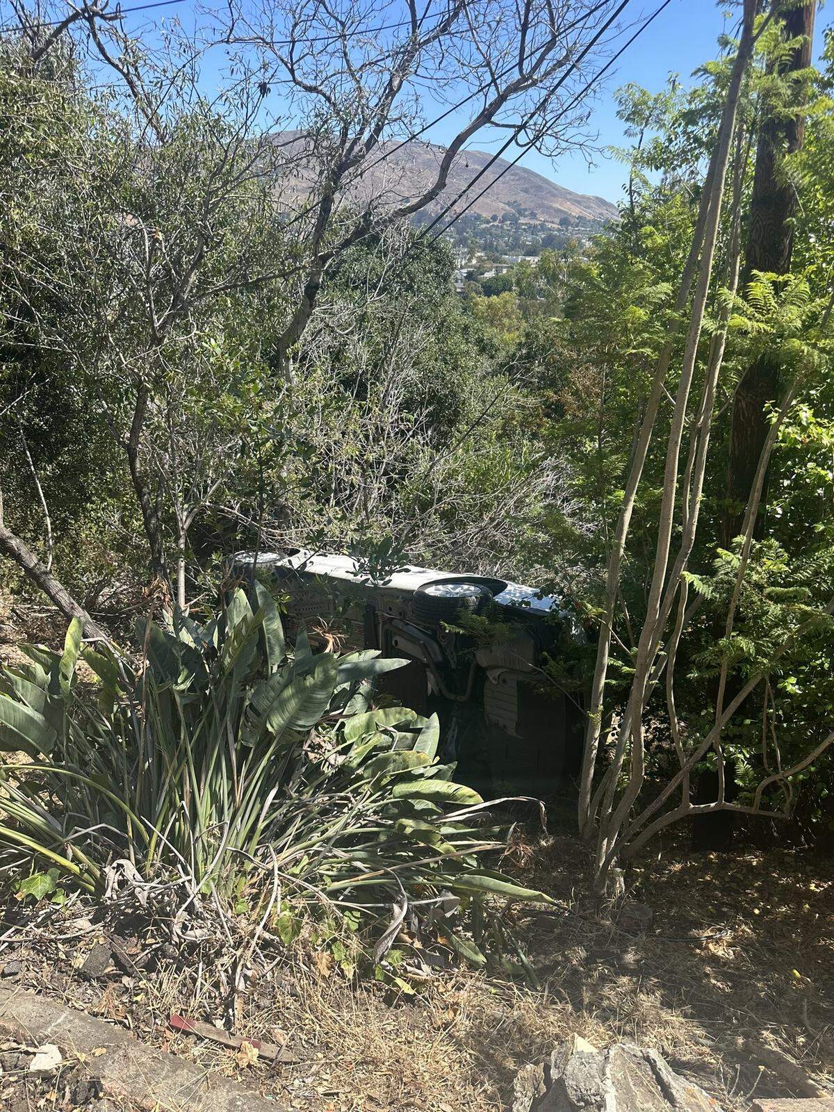 A 72-year-old Visalia man was “suspended by his seatbelt” for nearly 2 hours after he drove his car off the road was arrested on suspicion of a DUI on Sept. 7, 2023.