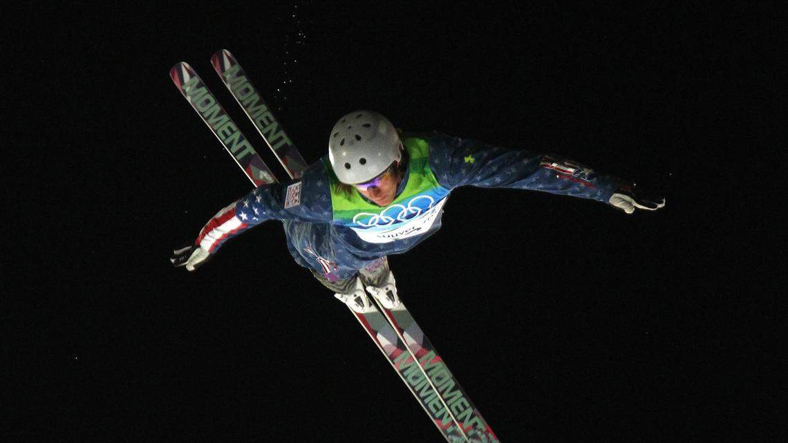 Freestyle aerials feature twists in plot