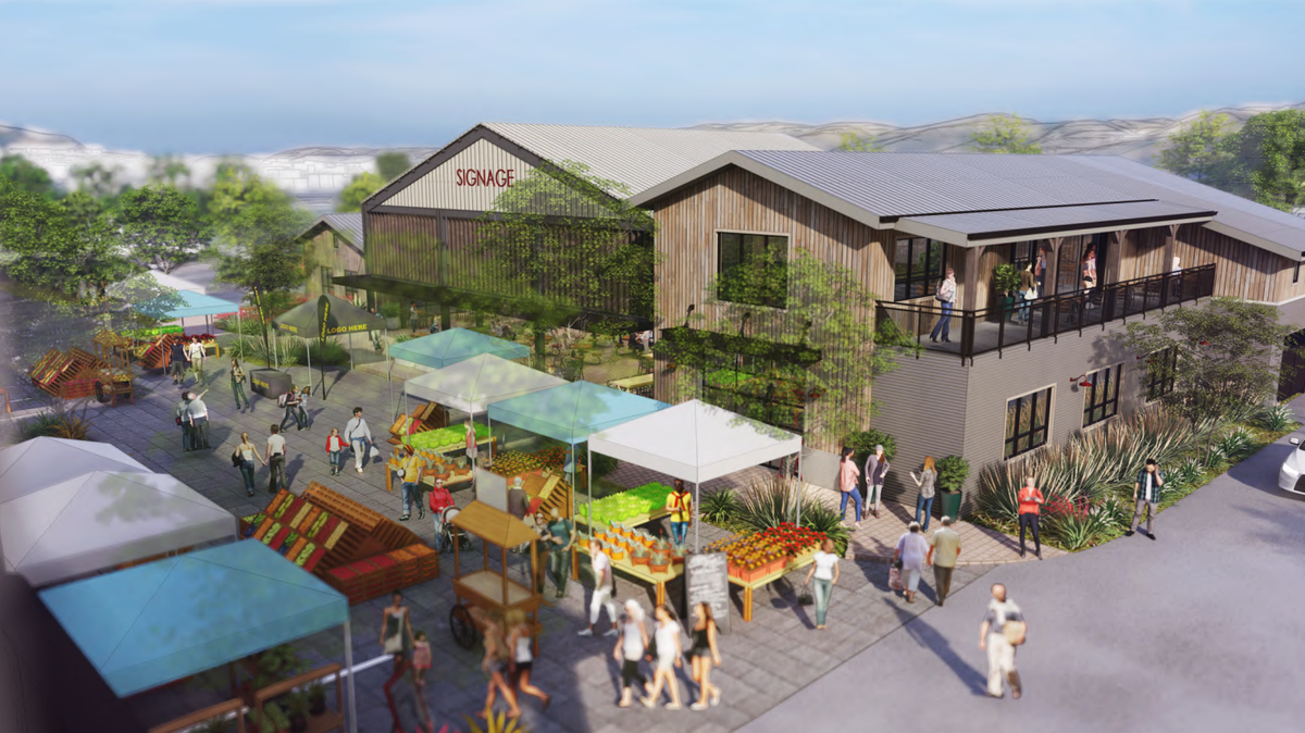 Sitting on 5.2 acres of land, a new development at Dove Creek calls for 71 units of condominiums, a 20-room hotel and commercial space.