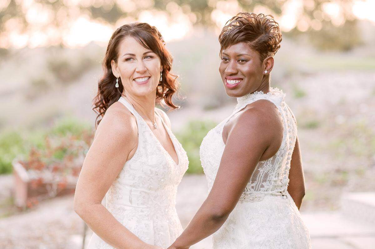 Kristina and Tiphanie LaGue were married in San Luis Obispo in 2018.